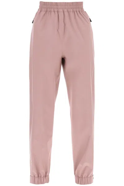 Shop Moncler Women's Rosa Sports Pants With Gore-tex Technology For Ss24 In Pink