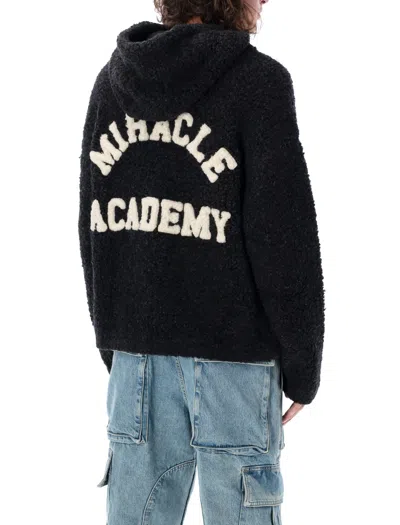 Shop Nahmias Men's Black Miracle Academy Fur Hooded Jacket