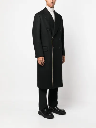 Shop Neil Barrett Luxury Bi-fabrication Double Layer Men's Coat In Beige
