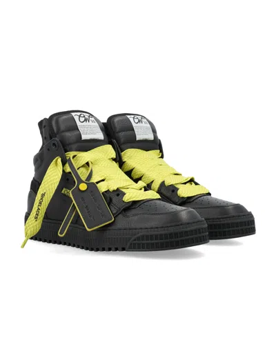 Shop Off-white Black 3.0 High Top Sneakers For Men