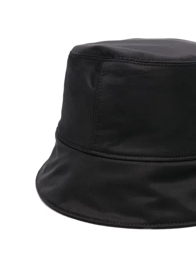 Shop Off-white Reversible Padded Bucket Hat In Black