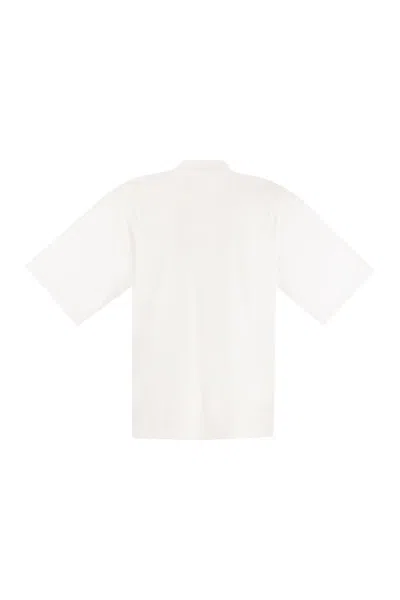 Shop Marni Organic Cotton  T-shirt For Women In White