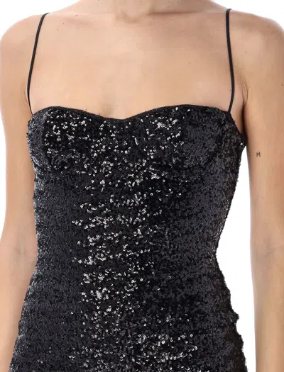 Shop Oseree Stunning Black Short Jumpsuit With Paillettes For Women