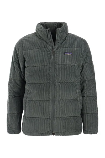 Shop Patagonia Heritage-inspired Corduroy Jacket For Women In Grey
