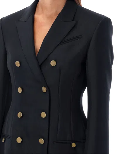 Shop Philosophy Di Lorenzo Serafini Sleek Women's Black Blazer For Fall/winter Season