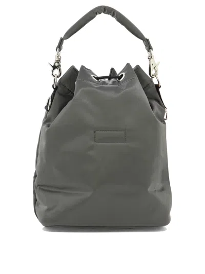 Shop Porter Yoshida "balloon Small" Shoulder Handbag In Gray