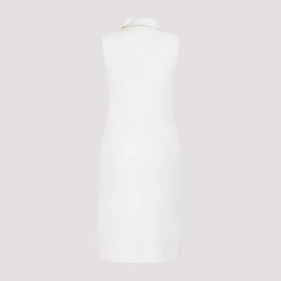 Shop Prada Elegant White Midi Dress For Women