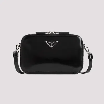 Shop Prada Sleek And Sophisticated Crossbody Bag For Men In Black