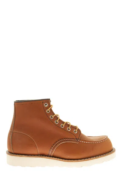 Shop Red Wing Classic Moc 875 In Brown