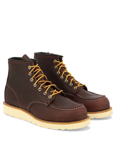 Shop Red Wing Shoes Men's Lace-up Boots In Brown
