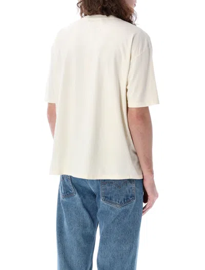 Shop Rhude Vintage Inspired White Chevron Eagle T-shirt For Men