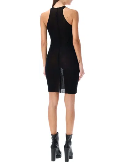 Shop Rick Owens Effortless Elegance: Black Tank Mini Dress For Women