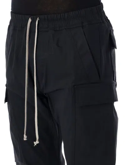 Shop Rick Owens Lido Mastodon Megacargo Pants For Men In Black