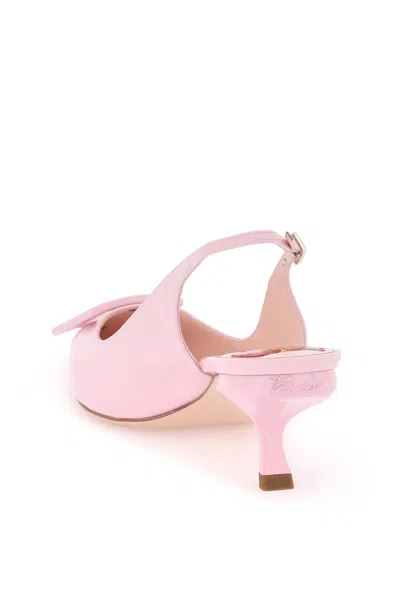 Shop Roger Vivier Elegant Pink Slingback Pumps For Women