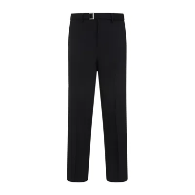 Shop Sacai Black Suiting Pants For Men
