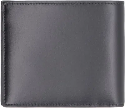 Shop Saint Laurent Classic Black Leather Men's Wallet In Nero