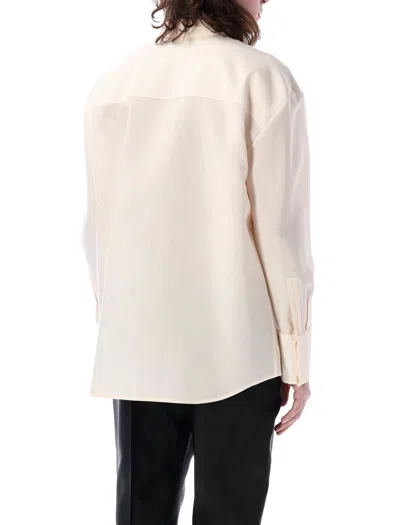 Shop Saint Laurent Classic Oversized Shirt For Men In Carie By Premium Designer Brand