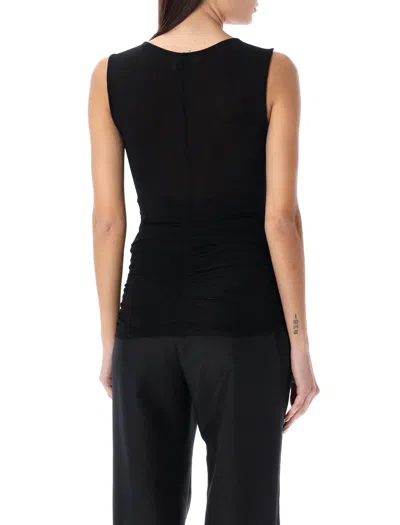 Shop Isabel Marant Sleek And Chic: V-neck Jillya Top For Women By  In Black