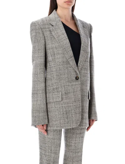 Shop Stella Mccartney Chic Beige Slim Boyfriend Jacket For Women | Fall/winter 2024 Collection