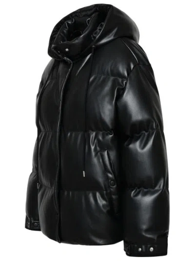 Stella Mccartney Stella Mc Cartney Altermat Hooded Puffer In Black