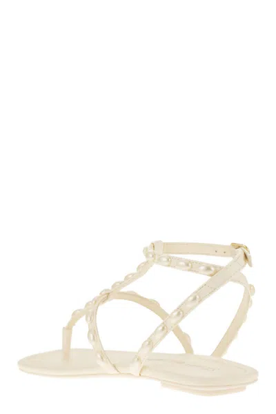 Shop Stuart Weitzman Pearlita In White