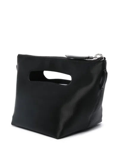 Attico Via Dei Giardini 15 Tote Bag Black In Black