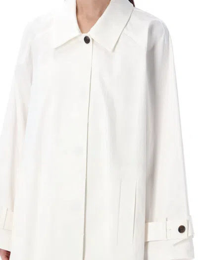 Shop The Garment Organic Cotton Avelino Trench Jacket In Cream