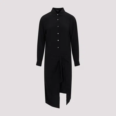 Shop Theory Stylish Black Sarong Shirt For Women