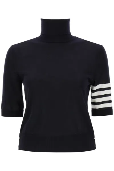 Shop Thom Browne Blue Wool Sweater For Women Fw23