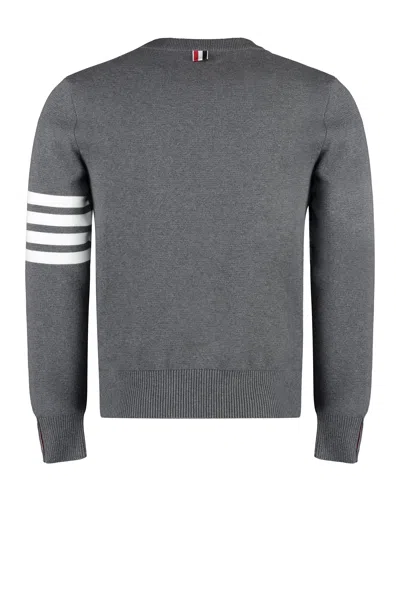 Thom Browne 'lightweight 4-bar Kn In Grey
