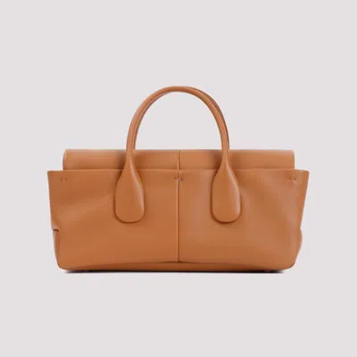 Shop Tod's Beige Leather Shoulder & Crossbody Bag For Women