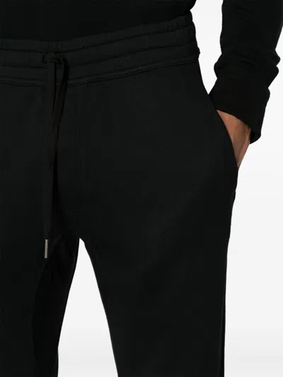 Shop Tom Ford Modern Black Sweatpants For Men | Lightweight Elasticated Drawstring Waistband