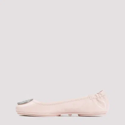 Shop Tory Burch Refined Nude Ballerina Flats For Women In Ss24 In Pink