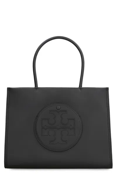 Shop Tory Burch Mini Ella Bio Tote Handbag In Black