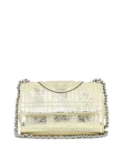Shop Tory Burch Elegant Gold Shoulder Bag For Women