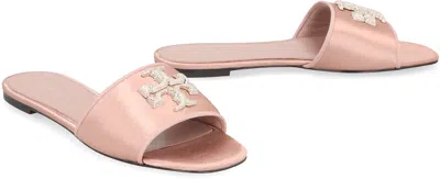 Shop Tory Burch Elegant Pink Satin Sandals For Women