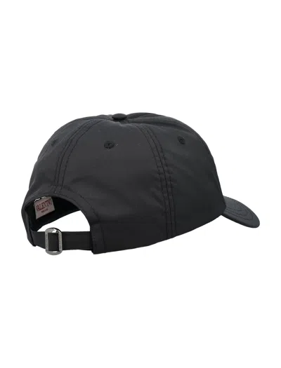 Shop Valentino Black Vlogo Signature Baseball Cap For Men
