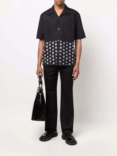Shop Valentino Men's Black Tailored Trousers For Ss22