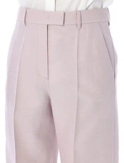 Shop Valentino Sophisticated Nemo Rose Wide-leg Trousers For Women By  In Nemo_rose