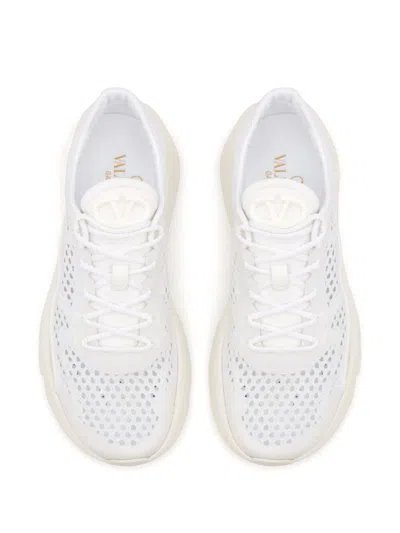 Shop Valentino True Actress Sneaker In White