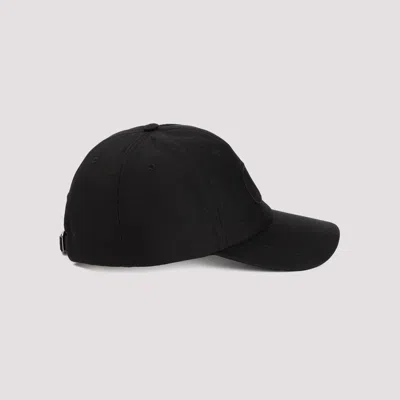 Shop Valentino V Logo Signature Baseball Cap In Black
