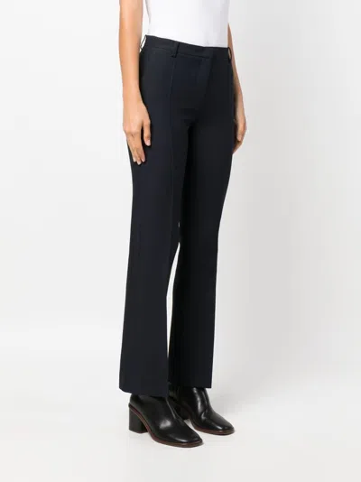 Shop Valentino Luxurious Blue Tailored Trousers For Women In Azul Marin