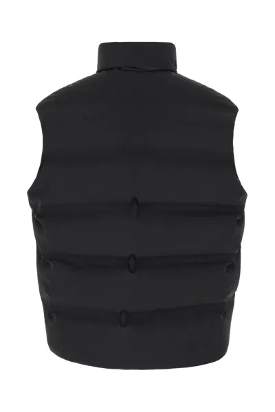 Shop Valentino Men's Nero Signature V-logo Vest For Ss24 In Black