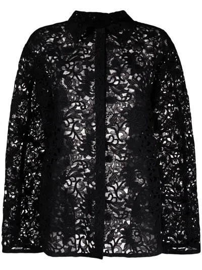 Shop Valentino Stylish Black Jacket For Women In Nero