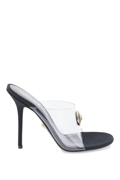 Shop Versace Versatile Black Slide Sandals For Women