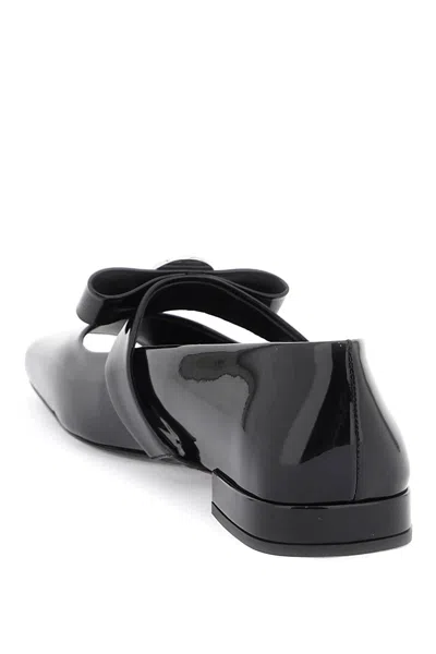 Shop Versace The Ultimate Black Ballerina Flats For Women: Upgrade Your Style In Ss24!