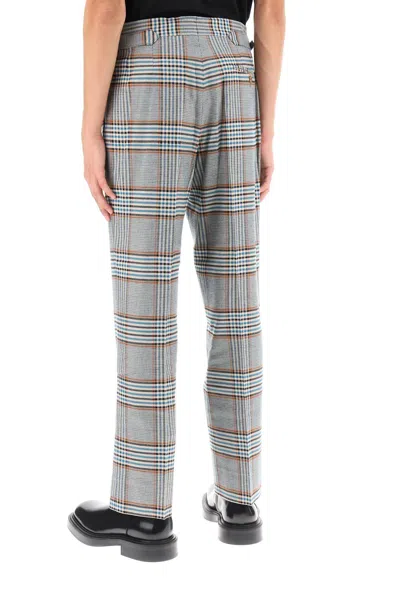 Shop Vivienne Westwood Multicolor Tartan Sang Tailored Pants For Men