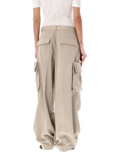 Shop Y-3 Cargo Trousers For Women In Clay_brown