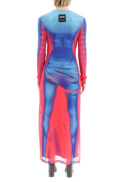 Shop Y/project Fw22 Mixed Colours Suit Dress In Multicolor