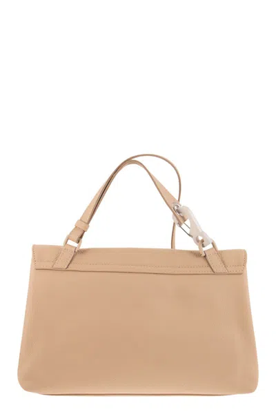 Shop Zanellato Beige Postman® Hooked Handbag In Sand